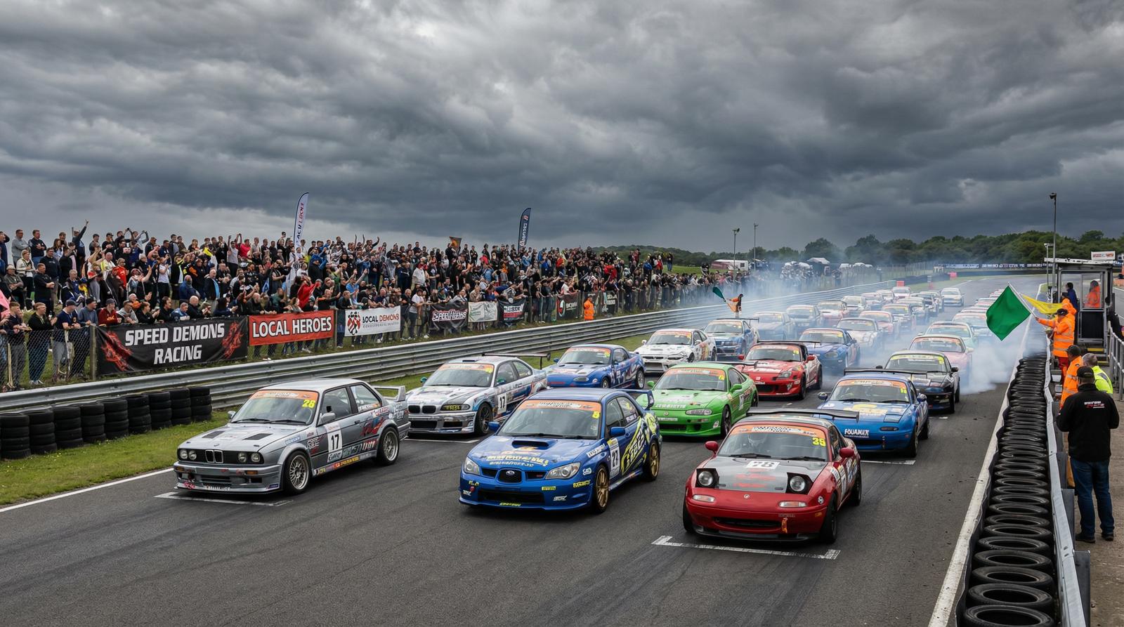 户外露出修车改装赛事视频