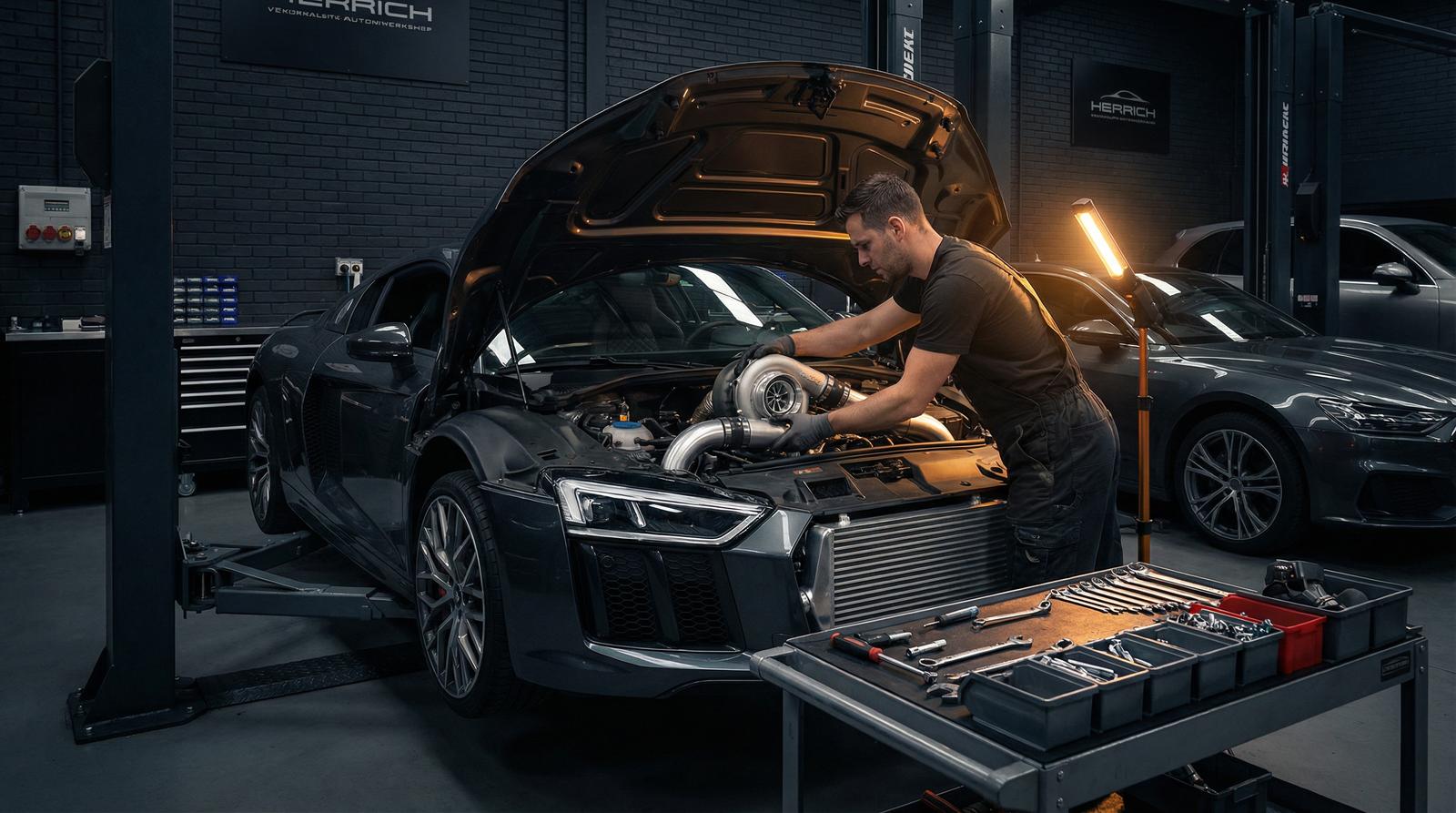 户外露出涡轮改装视频教程